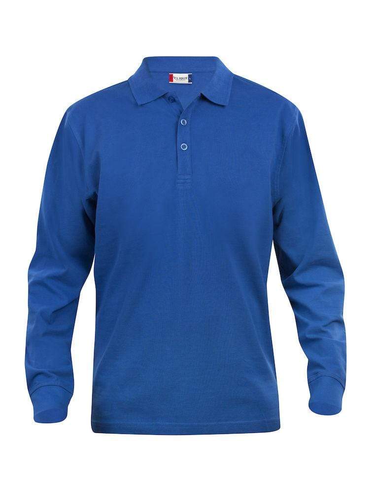 Clique Herren Langarm Poloshirt 'Classic Lincoln L/S' - WERBE-WELT.SHOP