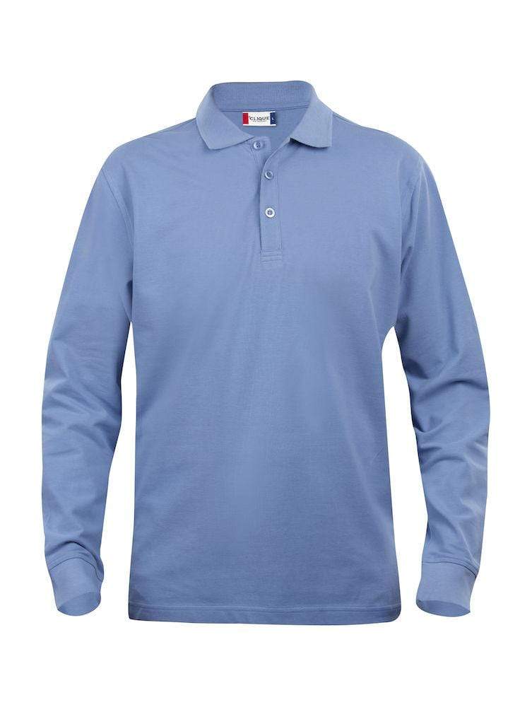 Clique Herren Langarm Poloshirt 'Classic Lincoln L/S' - WERBE-WELT.SHOP