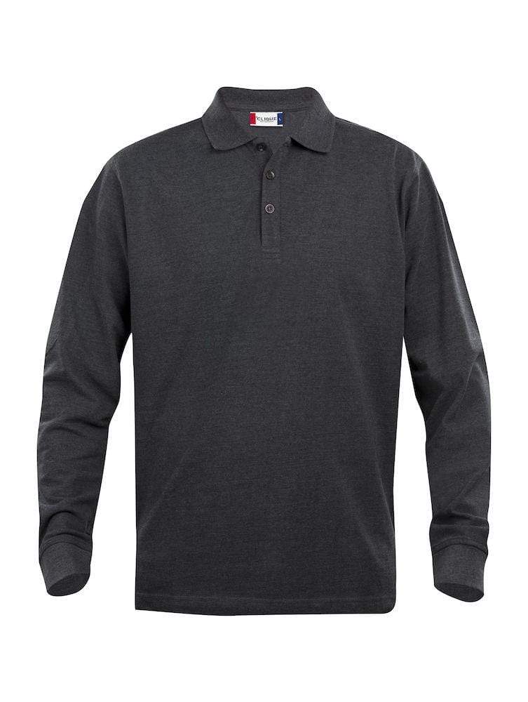 Clique Herren Langarm Poloshirt 'Classic Lincoln L/S' - WERBE-WELT.SHOP