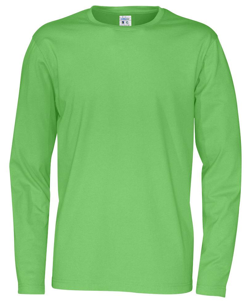 Cottover Herren Langarm T-shirt mit Rundkragen - WERBE-WELT.SHOP