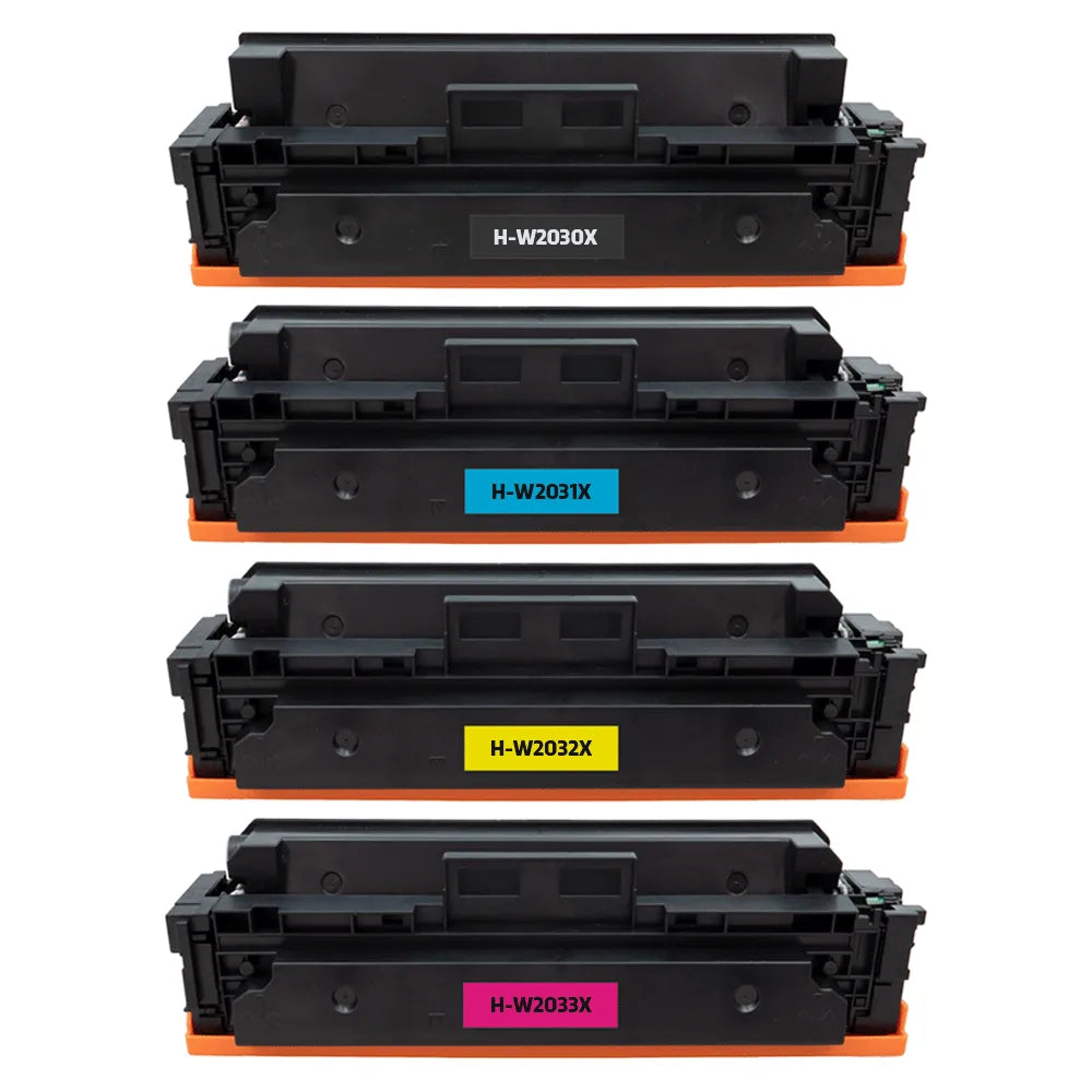 HP DC Toner W2031X/415X (With chip) alle 4 Farben