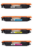 Kompatibler HP-Toner – CF350A / CF351A / CF352A / CF313A – No. 130A - 4Pack