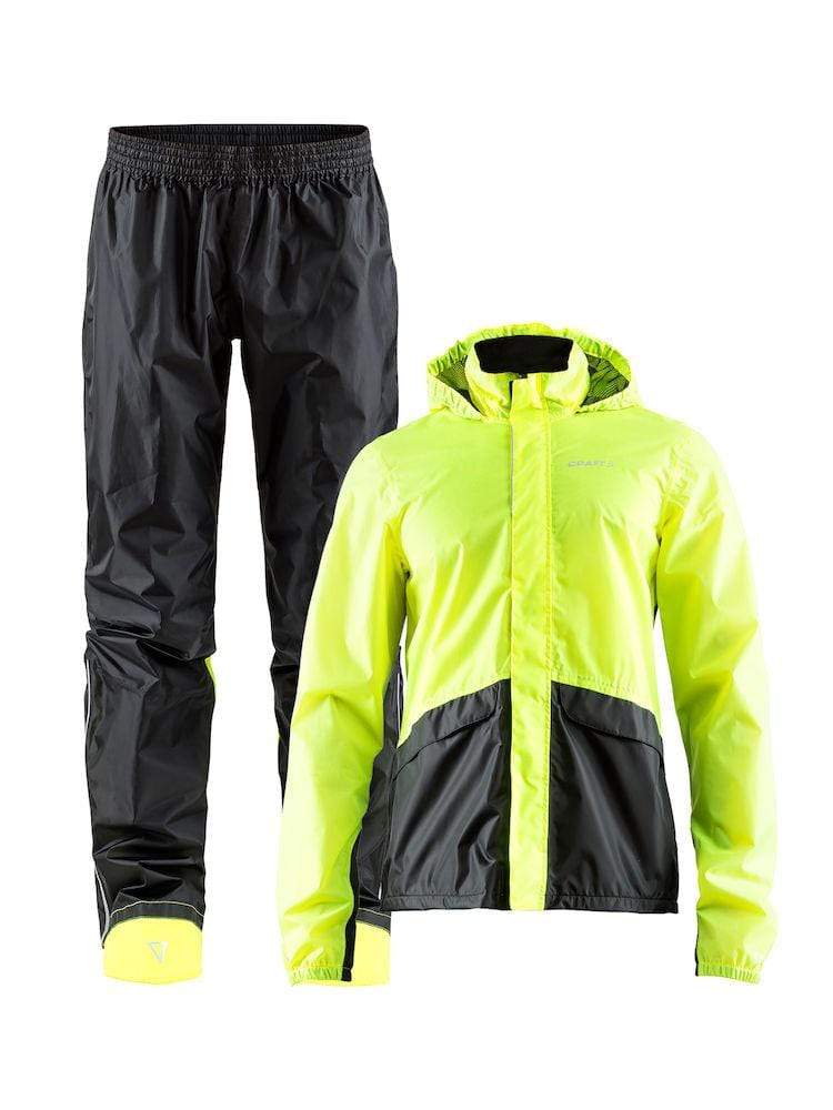 Regenkombi für Herren in Signalfarben - Craft Transit Rain Set - WERBE-WELT.SHOP