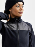 Sportliche Outdoor Fleece Jacke für Damen - Craft Explore Fleece Mid - WERBE-WELT.SHOP