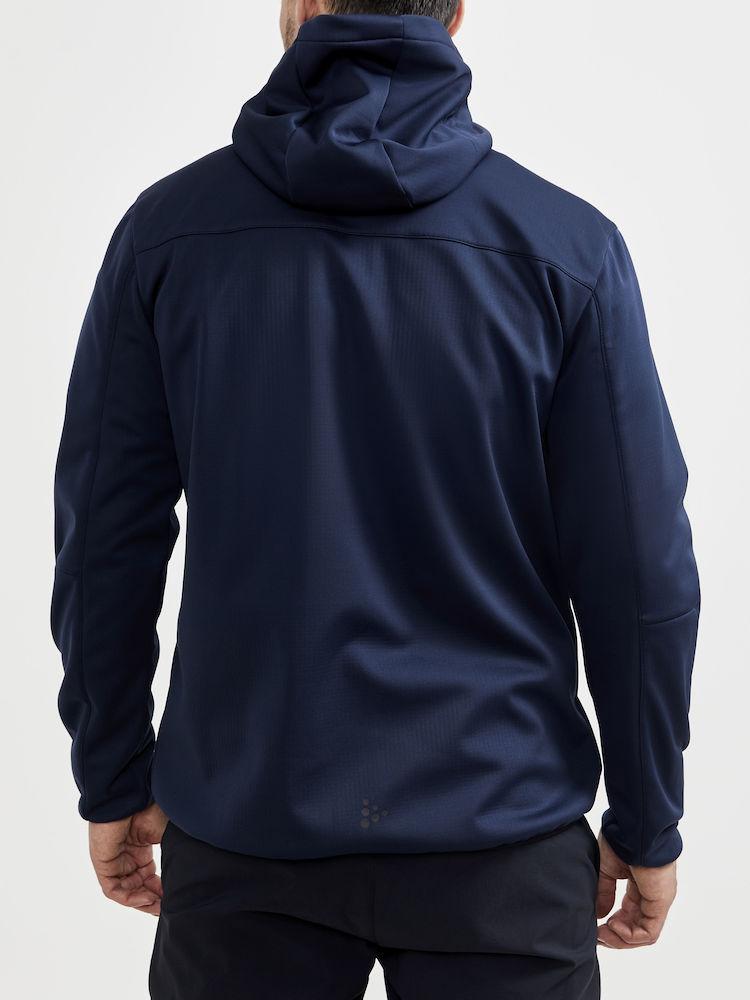 Sportliche Softshell Jacke mit Kapuze für Herren - Craft Explore Soft Shell JKT - WERBE-WELT.SHOP