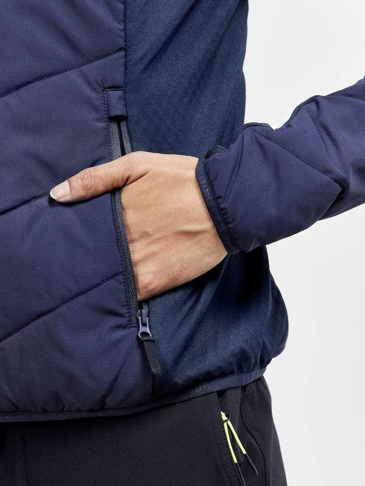 Leichte wattierte Jacke für Damen - Craft ADV Explore Hybrid JKT - WERBE-WELT.SHOP