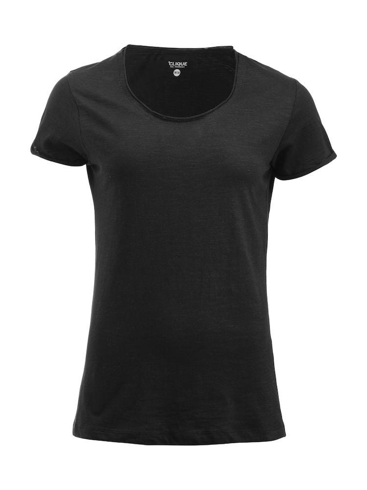 Clique Damen T-Shirt, modisch geschnitten, aus Baumwolle 'Derby-T Ladies' - WERBE-WELT.SHOP