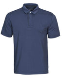 AMHERST-Herren Polo im T-Shirt Style aus Single Jersey, aber mit geripptem Kragen - WERBE-WELT.SHOP