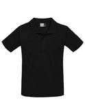 Herren Poloshirt 100% Baumwolle Schwarz - WERBE-WELT.SHOP