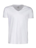 Herren  T-Shirt mit V-Neck aus trendigem Slub Garn - WERBE-WELT.SHOP