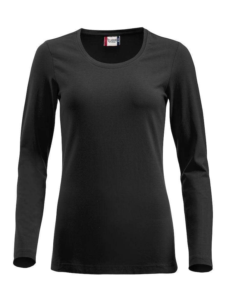 Clique Damen T-Shirt Langarm mit Rund Kragen - WERBE-WELT.SHOP