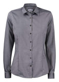 J.Harvest & Frost Damen Button-Up Bluse 'Green Bow 01'