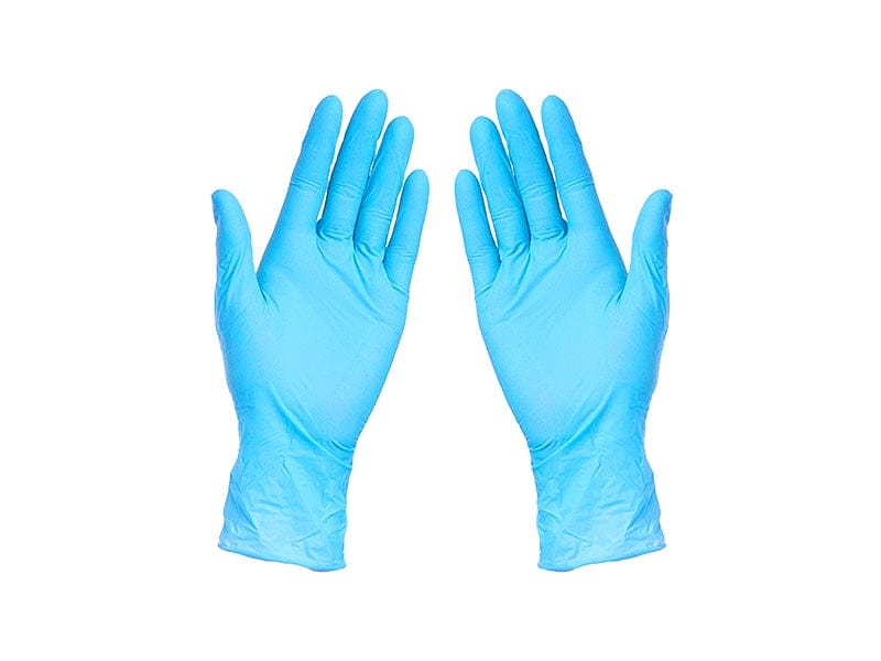 NITRILE GLOVES Nitrile Handschuhe Blau