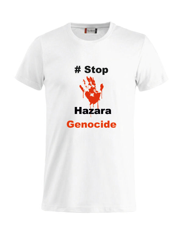 #Stop Hazara Genocide- T-Shirts Basic