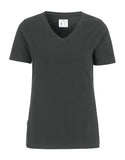 Stretch Damen T-Shirt Charcoal (980)- online gestalten & bedrucken lassen