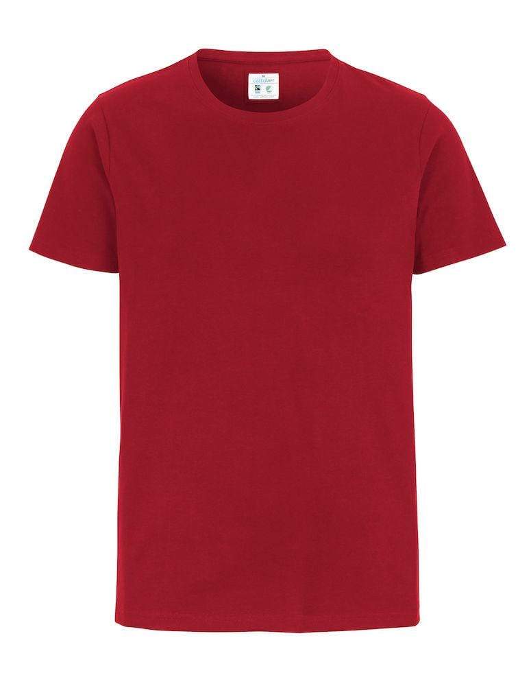 Rote T-Shirt für Herren- online gestalten - WERBE-WELT.SHOP